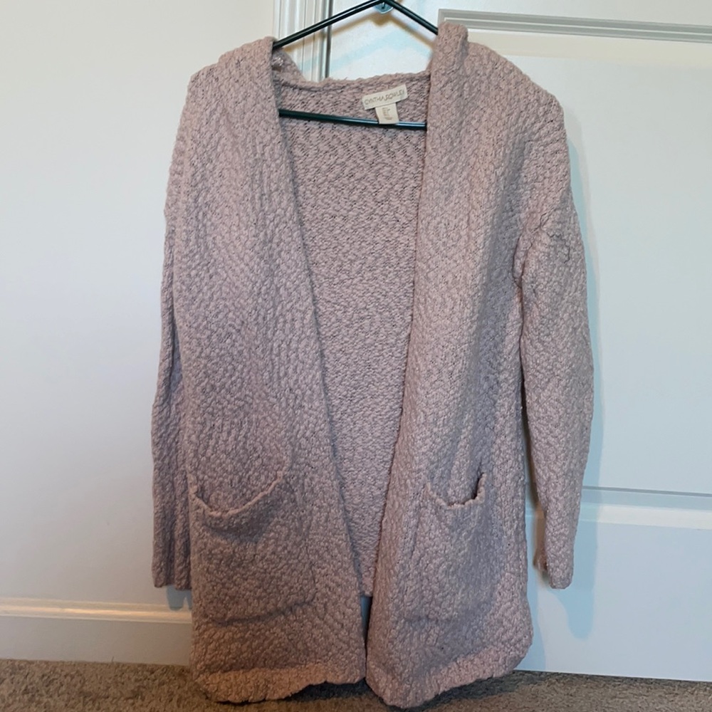 Mauve cardigan